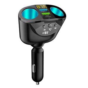 Nuovo Caricabatterie per Auto 12-24V Leggero con Rotazione <span class=keywords><strong>a</strong></span> 360 Gradi, Porte <span class=keywords><strong>A</strong></span>+<span class=keywords><strong>C</strong></span> 66W, Ricarica Super Veloce, BT MP3, Accendisigari - Product Image 4