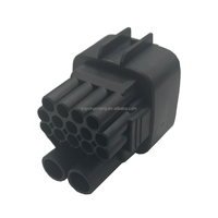 Connecteur PBT noir de haute qualité DJ7161Y-2.3/6.3-11 16 broches pour connexion électronique sur faisceau de câbles