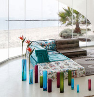 Hochwertiges Italienisches Design Stoff-Ecksofa-Set Ausziehbares Modulares Schlafsofa Wohnzimmer-Villenmöbel Mahjong-Sofa