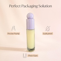 Flacone Spray Vuoto in Vetro per Profumo da Donna, Elegante, Rotondo, da 30ml, 50ml, 100ml, con Confezione Scatola - Vendita all'Ingrosso