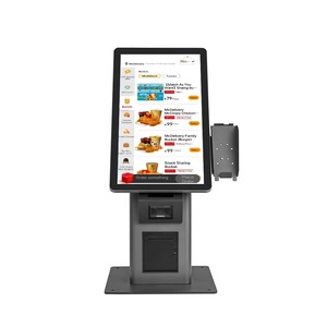 New Arrival 15.6/18.5 Inch Capacitive 10 Point Touch Screen Pos Terminal Payment Kiosk <b>Checkout</b> <b>Counter</b> Supermarket Store - Product Image 1