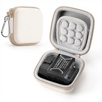 Escáner OBD2 BlueDriver, Herramienta de Diagnóstico OBDII, Estuche de Transporte Protector de Gamuza, Mini Estuche de Almacenamiento a Prueba de Golpes e Impermeable (Beige)