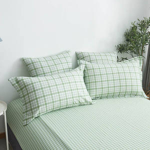 ดูโอ ซี ไอเม่ย มี้อันคังปลอกหมอนผ้าฝ้ายพิมพ์ลายทรงสี่เหลี่ยมผืนผ้า ผ้าฝ้าย 100 ผ้าฝ้ายระบายอากาศได้ดี สไตล์เกาหลีน่ารัก คู่เดียว - Product Image 5