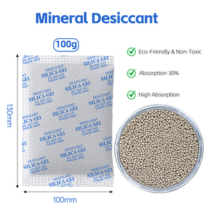 Déshydratant minéral granulaire écologique non toxique et durable de 100 g, best-seller pour armoire - Product Image 2
