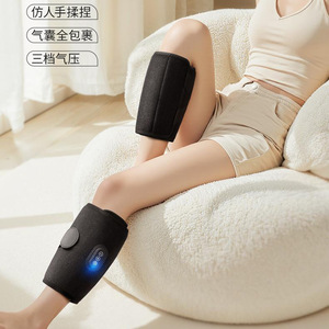เครื่องนวดขาสลอธสีดำ ชาร์จ USB ได้ พร้อมประคบร้อน ดูแลกล้ามเนื้อ - Product Image 2