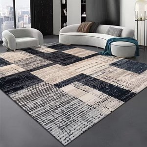 Sang Trọng Chống-Trượt Pha Lê Nhung Khu Vực Thảm Set Cho Phòng Khách Trang Trí Thanh Lịch Thảm - Product Image 6