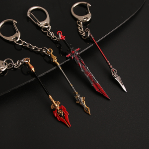 Anime <span class=keywords><strong>Genshin</strong></span> impatto 6CM Mini arma spada modello Skyward Blade ciondolo portachiavi - Product Image 6