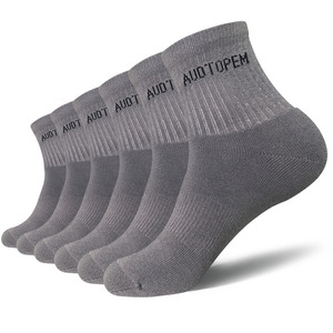 Custom Logo White Black No Show Fashion Designer Casual Cotton <strong>Socks</strong> Men Dress Sports Grip Business <strong>Cozy</strong> Bamboo Crew Men'S <strong>Socks</strong> - Product Image 3