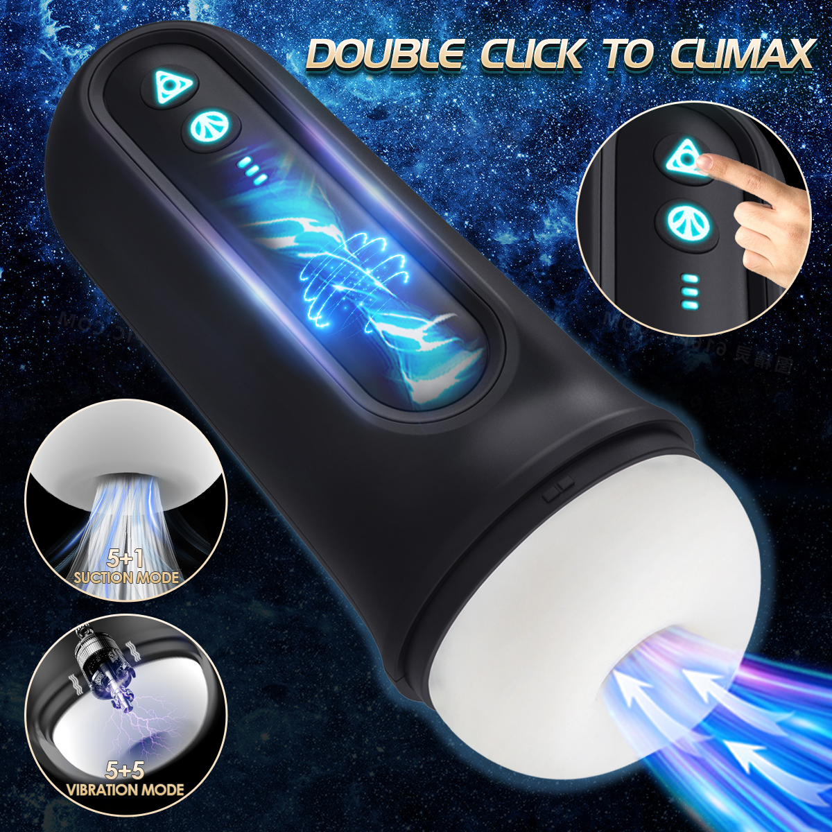 male masturbator manufacturers The Male Rose Gawk Gawk 3000 Original Rotating Masturbator main image 0