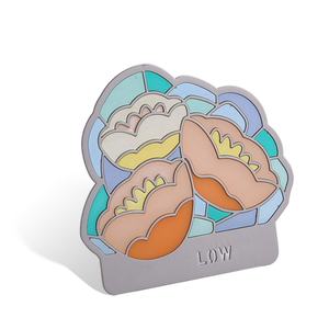 Marcapáginas de Metal con Diseño de Loto en Forma de Nube, Logotipo Hueco, Precio Directo de Fábrica - Product Image 6