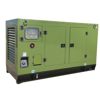 Générateur diesel 50 kW WP4.1D66E200 personnalisé à faible bruit, boîte silencieuse, 1500 tr/min, ATS démarrage automatique, 110 V 230 V 380 V, 50 kW nominal, 50/60 Hz