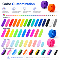 Bracelet claquant en silicone personnalisé avec logo, coloré et amusant, idéal pour les fêtes, les récompenses scolaires pour enfants et les cadeaux promotionnels.