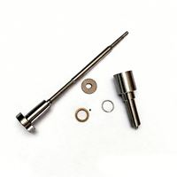 Kit de Reparación de Inyectores 0445120384 con Boquilla DLLA143P2468 y Conjunto de Válvulas F00RJ01714, Repuestos para Camiones