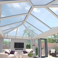 Fenêtre en polyuréthane (PU) 4SG 5 niveaux, étanche au vent et à l'eau, résistante au feu, anti-moustiques et aux ouragans, design moderne