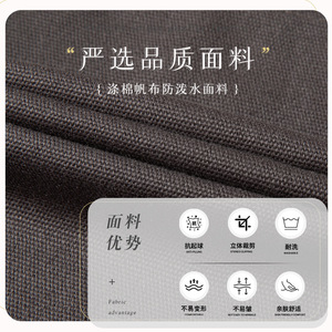 Delantal de Algodón con Correa para el Hombro, Gris, Impermeable, Uniforme para Restaurante o Bar, Color Sólido, Impresión Digital, Logotipo Personalizado - Product Image 1