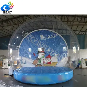 最畅销的圣诞雪球充气雪球圣诞气球屋节日活动