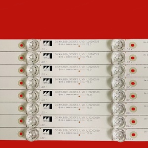 ไฟแบ็คไลท์ทีวี LED รุ่น HX-NO.2143 GIC49LB29-3030F2.1-V0.1 20161205 4C-LB4904-ZM02J 83VE0052 ใช้สำหรับทีวี 49P3F ขนาด 49 นิ้ว แถบไฟ LED 452 มม. - Product Image 2