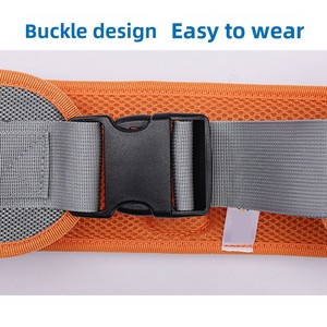 Ceintures de marche pour personnes âgées avec 7 poignées, dos en matériau antidérapant - <span class=keywords><strong>Ceinture</strong></span> de transfert médical de sécurité pour le levage/déplacement des patients - Product Image 3