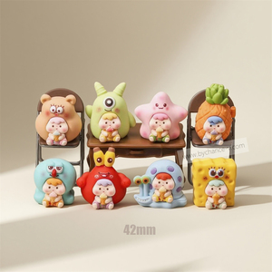 Figura de Personaje de Dibujos Animados Popular, Regalo para Niños, Exhibición en Tiendas, Obsequio Divertido para Restaurantes y Compañeros de Comida Alegres - Product Image 1