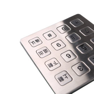 防尘 usb numpad 键盘坚固的 atm 数字 16 键键盘