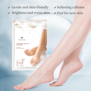 Mascarilla Exfoliante para <span class=keywords><strong>pies</strong></span>, cuidado de la piel, piel muerta, lavanda, calcetines para pedicura, <span class=keywords><strong>crema</strong></span> para <span class=keywords><strong>pies</strong></span> para tacones, 20/30 pares - Product Image 3