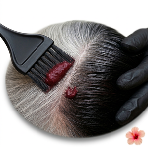 Poudre botanique d'hibiscus en vrac pour les formules de soins capillaires et de beauté à base de plantes en marque blanche - Product Image 1