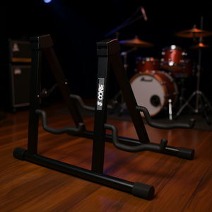 Soporte de Guitarra de 5 Niveles, Plegable Doble, Universal, Metálico, para Escenario y Estudio - Product Image 2