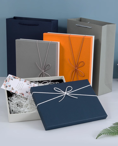 Luxury White Cardboard Clothes Shoes Packaging <strong>Small</strong> Folding <strong>Paper</strong> Gift <strong>Box</strong> With Ribbon - Product Image 2