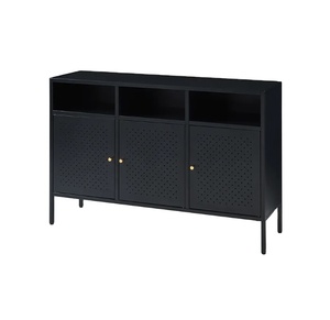 Moderno nuovo soggiorno metallo TV Stand in Rattan in acciaio credenza TV Stand Cabinet metallo <span class=keywords><strong>tavolino</strong></span> <span class=keywords><strong>per</strong></span> mobili <span class=keywords><strong>per</strong></span> la casa uso cucina - Product Image 2