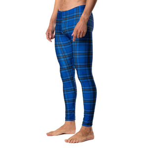 Leggings de compression pour hommes personnalisables de haute qualité, taille élastique, séchage rapide, respirants, couche de base pour l'entraînement, en promotion - Product Image 3