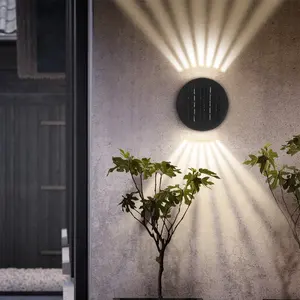 Up And Down Solar Wall Light Outdoor Waterproof Decoration Solar Up And Down Wall Lights