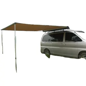 2024 Hot Style Black Aluminium Awning Suv Side Retractable Roof Top Tent
