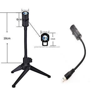 Proyector LED USB de Luna, Estrellas y Galaxia, con Brillo Ajustable, Luz Nocturna Giratoria, Lámpara de Ambiente Romántico para Techo y Habitación - Product Image 3