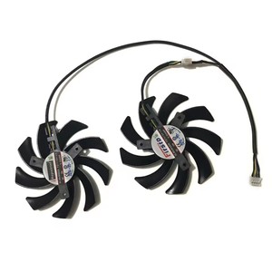85 มม.FD7010H12S พัดลมการ์ดกราฟิกวิดีโอสำหรับแซฟไฟร์ HD 7790 7850 7870 7950 <span class=keywords><strong>R9</strong></span> 280 <span class=keywords><strong>290</strong></span> 270X แทนที่ FDC10H12S9-C - Product Image 3