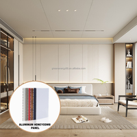 Panneau mural intérieur haut de gamme, non toxique et sans formaldéhyde, revêtement entièrement en aluminium avec isolation thermique