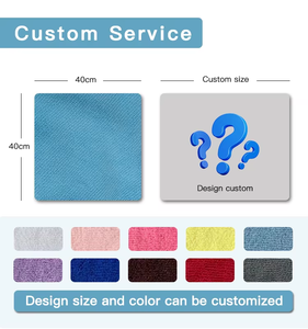 Chiffon de nettoyage en microfibre supérieur 80 % polyester 20 % polyamide pour lavage de voiture, séchage, vaisselle et <span class=keywords><strong>cuisine</strong></span> - Product Image 2