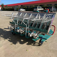 Prix compétitif, très vendue : Machine à planter de type à trois roues pour riziculture, type à roues, avec boîte de vitesses pour riziculture