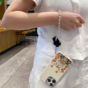 Fasion fleur coque de téléphone pour Huawei P70 Nova13 Honor200 400lite X7A X8B X9C dermatoglyphes TPU protection Mobile couvertures arrière - Product Image 3