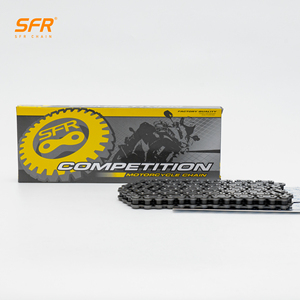 Kit de chaîne de moto en acier durable OEM/ODM <span class=keywords><strong>SFR</strong></span> 520H, couleur personnalisée pour Yamaha - Product Image 1