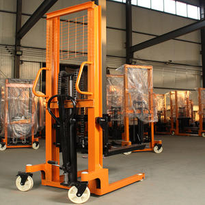 Juren Factory, alta calidad, <span class=keywords><strong>manual</strong></span>, carretilla elevadora hidráulica, apilador de paletas, 1-3 toneladas, altura de elevación, 1,6 M-3,5 m, tamaño de horquilla 1150x170mm - Product Image 3