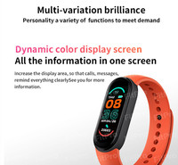 Montre connectée populaire M6 Smart Band Fitness pour Smart Band 6
