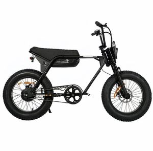 Bicicleta eléctrica de montaña con suspensión dual, freno de disco hidráulico, batería de litio de 48V10.AH, motor de 500W y neumáticos de 20*4 pulgadas, desde el almacén de Brasil. - Product Image 2