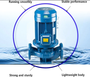 Bomba Centrífuga de Tubería de Alta Presión ISG/ISW-<span class=keywords><strong>5</strong></span>, Certificada ISO9001, Cuerpo de Hierro Fundido, para Circulación de <span class=keywords><strong>Agua</strong></span> Industrial <span class=keywords><strong>y</strong></span> de Edificios - Product Image 3