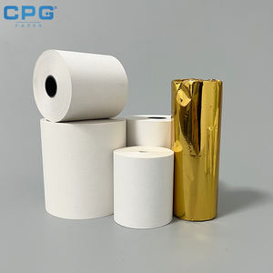 OEM Custom 80mm 70gsm Thermal <b>Paper</b> Jumbo <b>Roll</b> Full Area Print Custom Logo Advertising Receipt <b>Paper</b> - Product Image 1