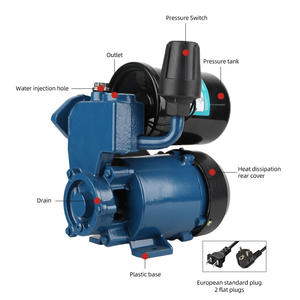 Bomba de refuerzo autocebante automática de CA 220V 370W 32mm bomba de agua de alambre de aluminio para el hogar, refuerzo <span class=keywords><strong>solar</strong></span>, refuerzo de inodoro - Product Image 4