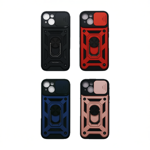เคสโทรศัพท์แบบวงแหวนแม่เหล็กสไตล์เกราะ - Product Image 2
