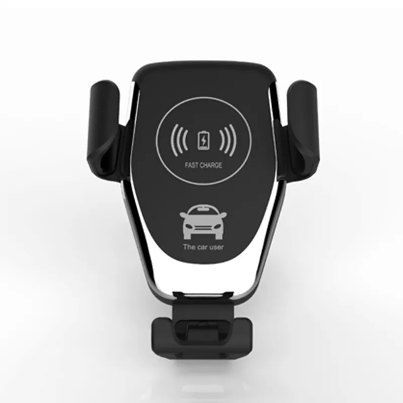Quick Charging 12V Electric Mini Mobile Phone Holder 10W Smart Wireless Car Charger For Samsung A5