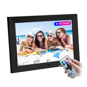 กรอบรูปดิจิตอลขนาด 8/10.1 นิ้ว พร้อมรีโมทคอนโทรล, หน้าจอ IPS Full View Ultra Clear, แสดงวิดีโอ รูปภาพ สไลด์โชว์ ไม่ใช้ WiFi - Product Image 1