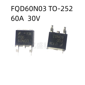 TO252 FQD60N03 MOSFET 60A N-Channel 30V สำหรับผลิตภัณฑ์ดิจิทัล3C - Product Image 3