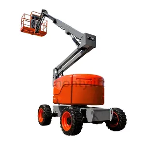 Best selling professional folding arm spider boom lift self drive articulating lift